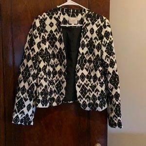 B/w blazer